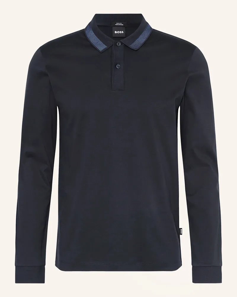 HUGO BOSS Jersey-Poloshirt PLEINS Dunkelblau