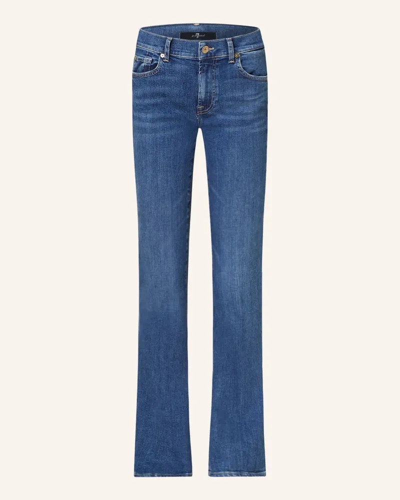 7 for all mankind Bootcut Jeans SATURDAY mit Schmucksteinen Blau