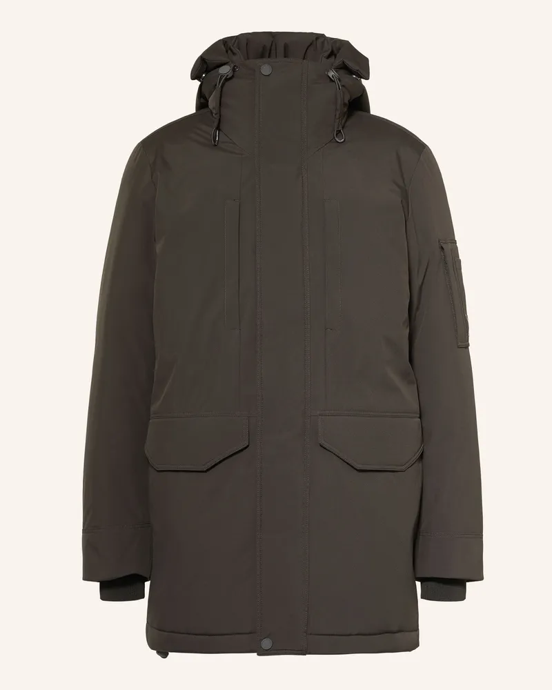 Marc O'Polo Parka gruen Dunkelgrau