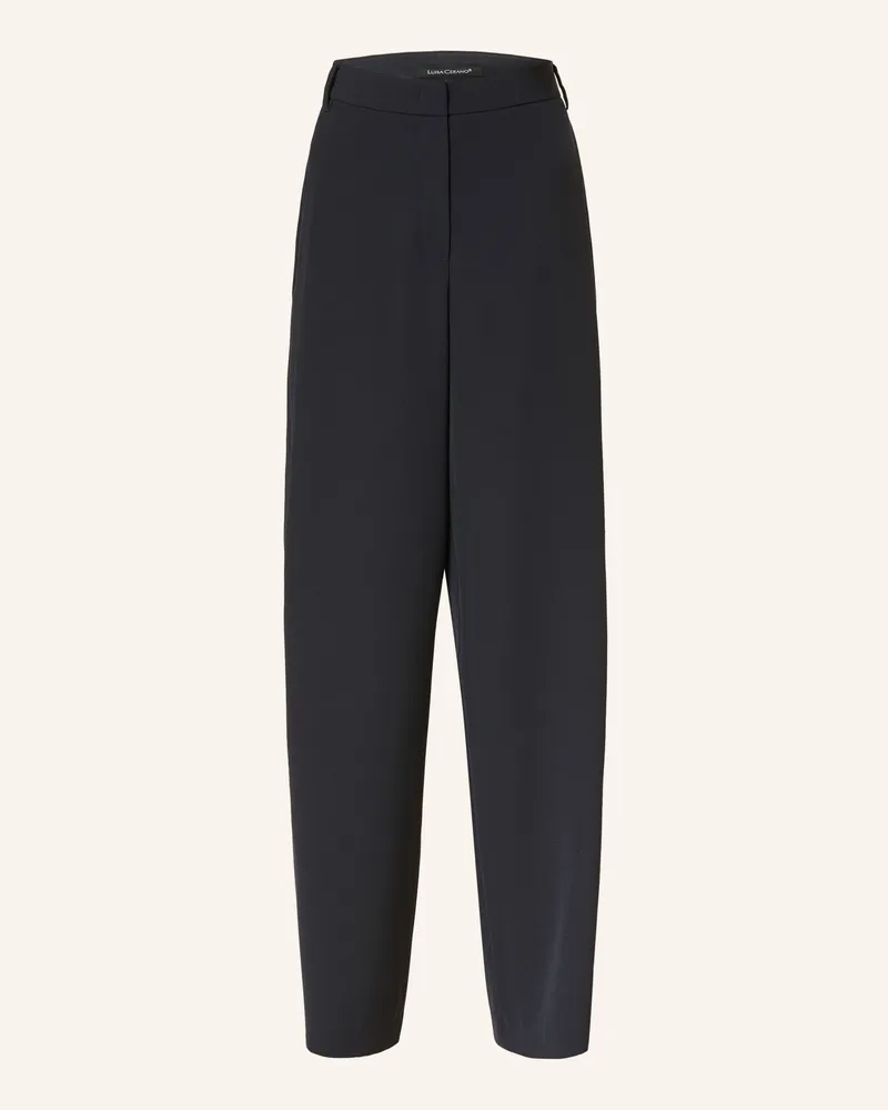 Luisa Cerano Marlenehose blau Dunkelblau
