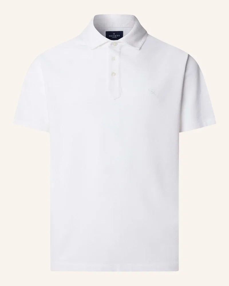 Hackett Poloshirt Gmd Pique Ss weiss Weiss