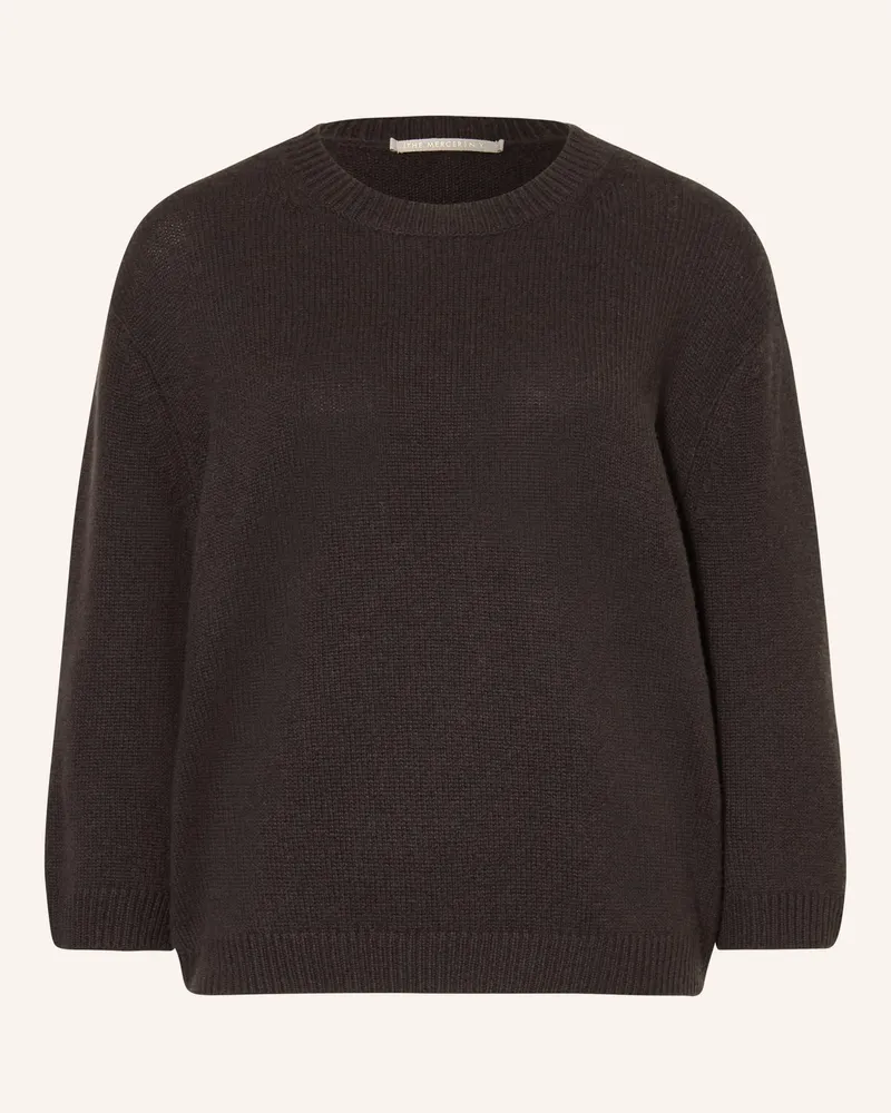 (THE MERCER) N.Y. Cashmere-Pullover Mit 3/4-Arm braun Dunkelbraun