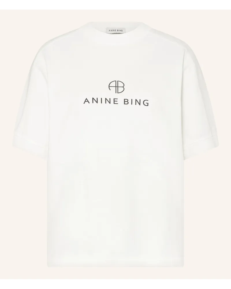 Anine Bing T-Shirt JAYLIN Weiss