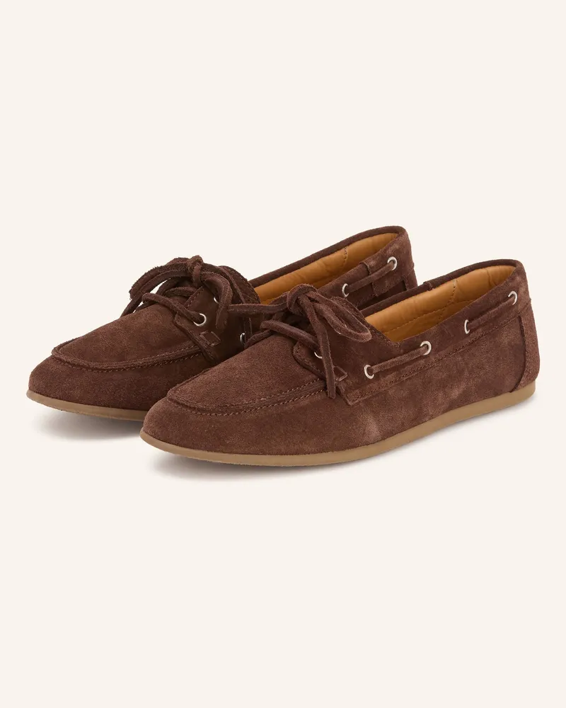 Mrs & HUGS Bootsschuhe braun Dunkelbraun