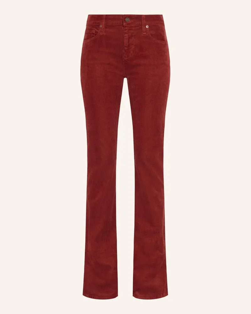 7 for all mankind Pants BOOTCUT Bootcut fit Rot