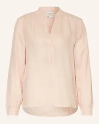 Marc O'Polo Blusenshirt aus Leinen Rosa