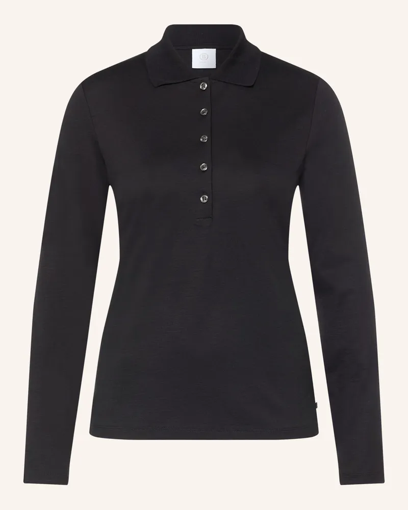 Bogner Strick-Poloshirt Whoopy schwarz Schwarz
