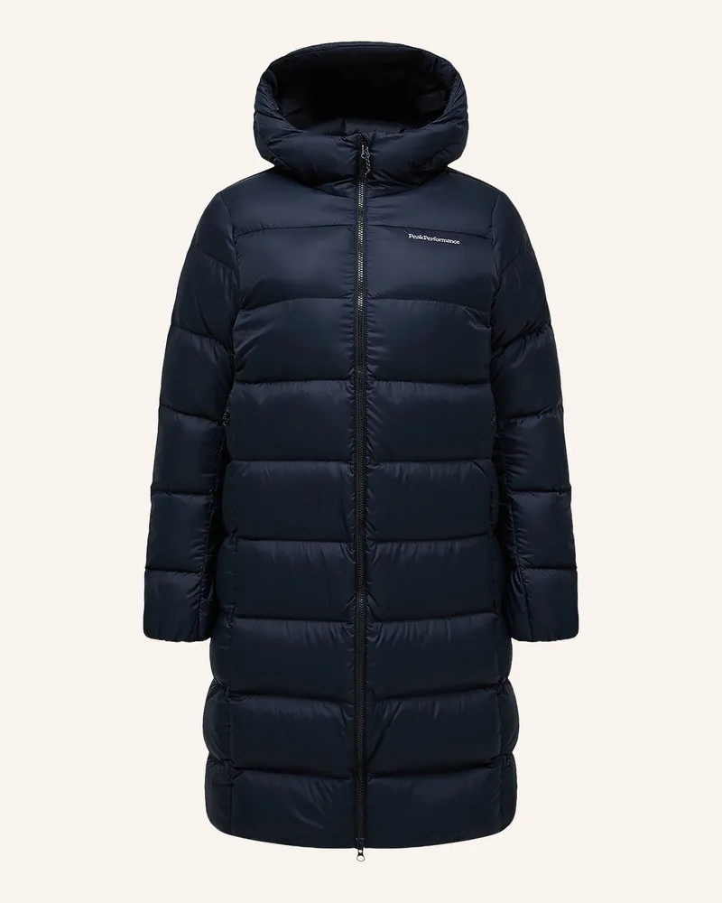 Peak Performance Daunenmantel Frost schwarz Schwarz