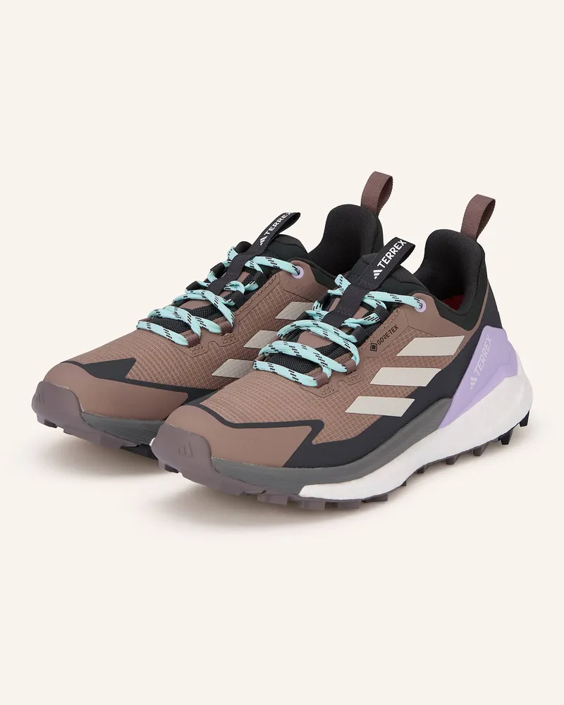 adidas Wanderschuhe Terrex Free Hiker 2 Low  Gtx braun Cognac