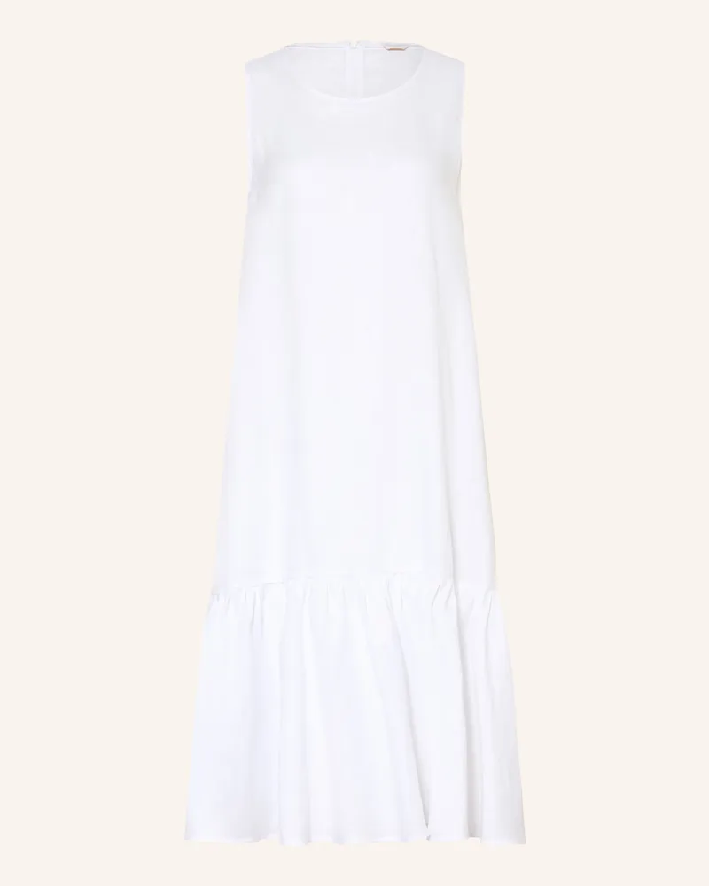 Robert Friedman Leinenkleid Karenl weiss Weiss