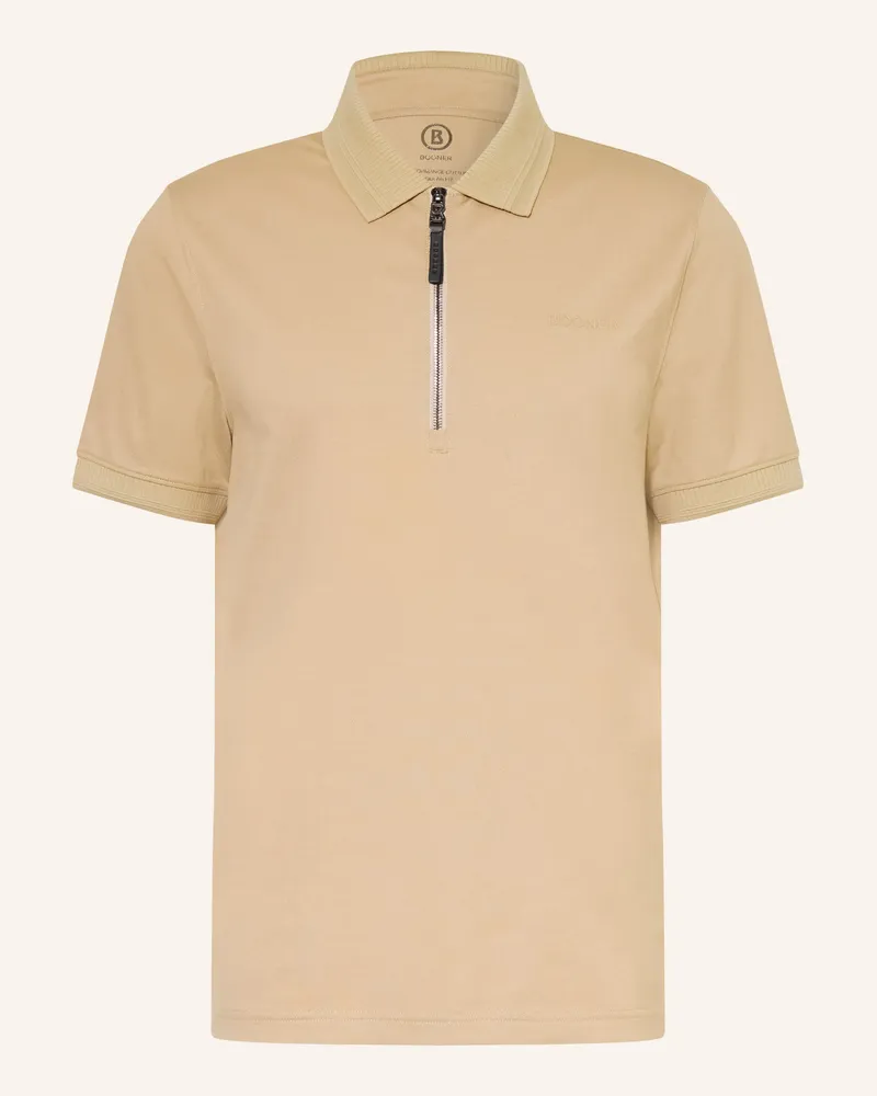 Bogner Piqué-Poloshirt Timo Regular Fit beige Beige