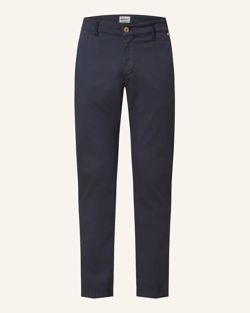 Luis Trenker Chino Lubono Extra Slim Fit blau Dunkelblau