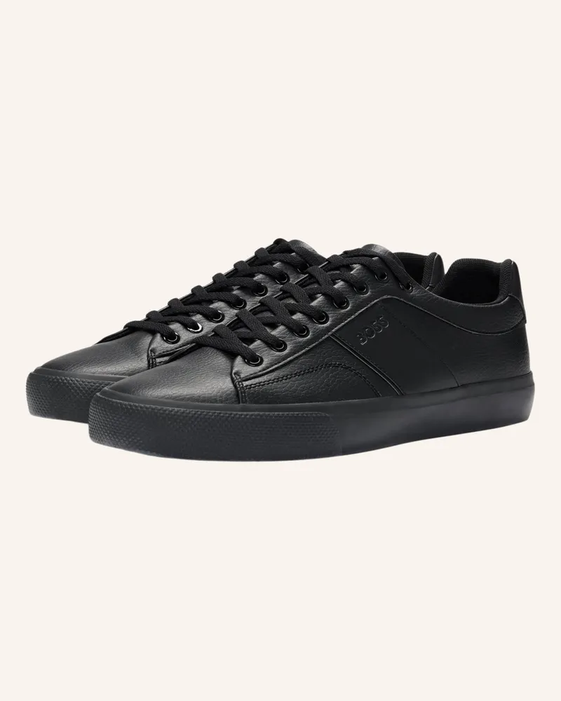 HUGO BOSS Sneaker AIDEN_TENN_GRLTP Schwarz