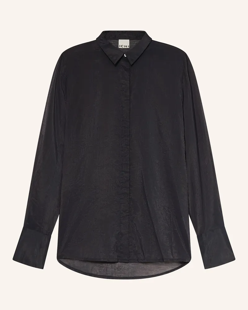 ICHI Hemdbluse IHJILANTO Schwarz