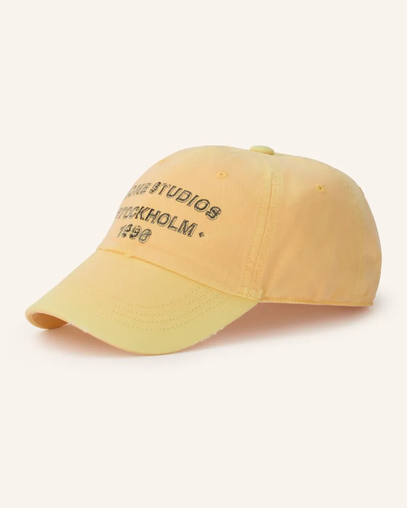 Acne Studios Cap gelb Hellgelb