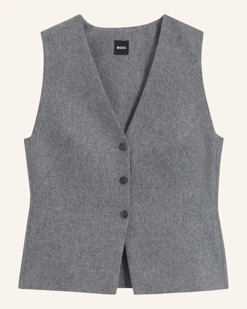 HUGO BOSS Blazer Julinia Slim Fit grau Grau