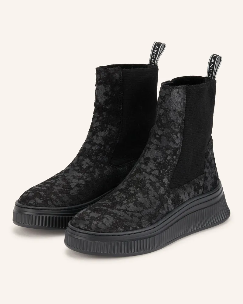 Voile Blanche Chelsea-Boots Flaurence schwarz Schwarz
