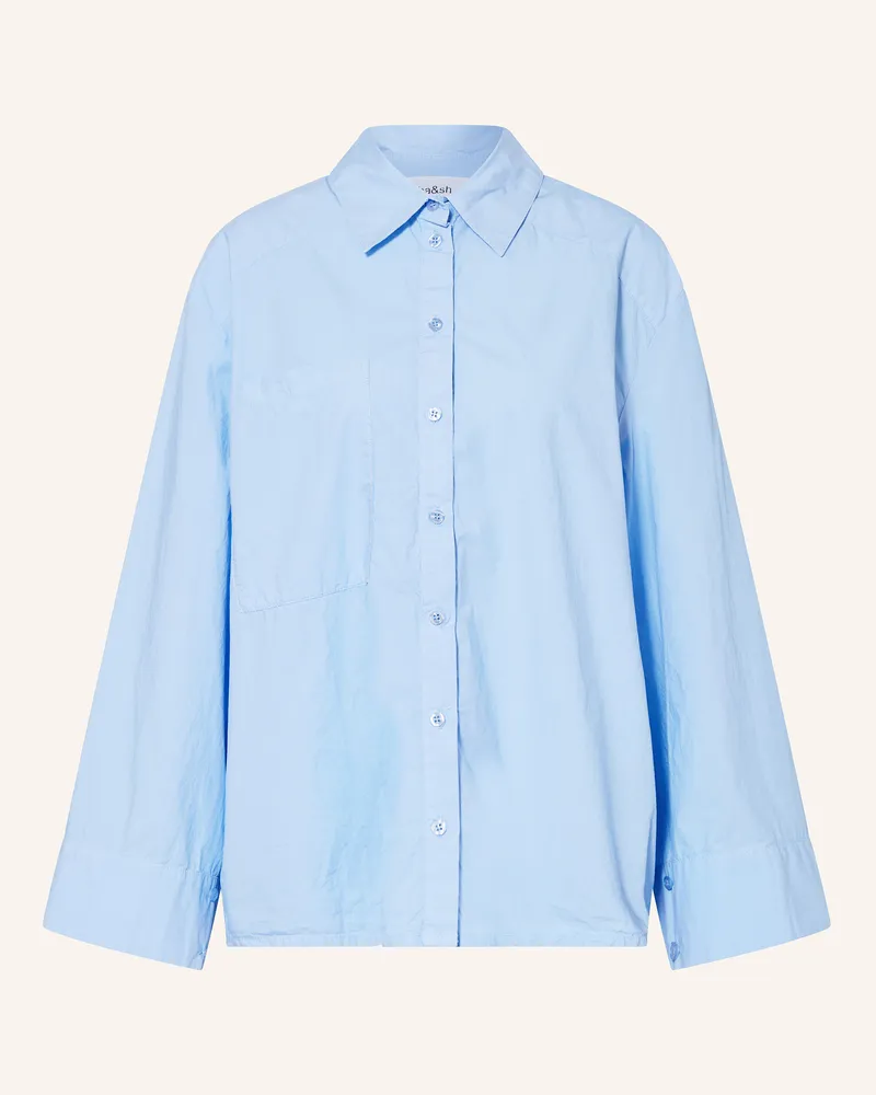 ba&sh Hemdbluse Adam blau Hellblau