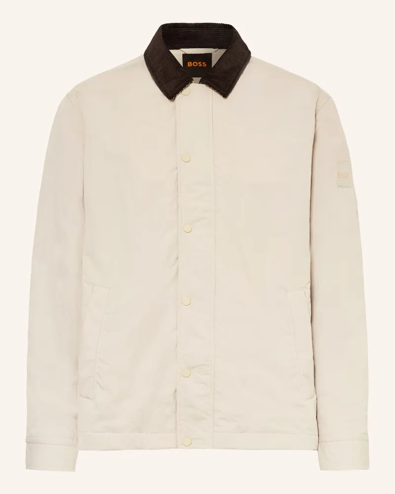 HUGO BOSS Overjacket LELDON Hellgrau