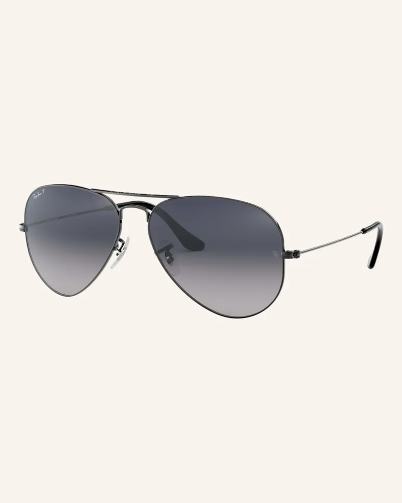 Ray Ban Sonnenbrille rb3025 Aviator grau 004