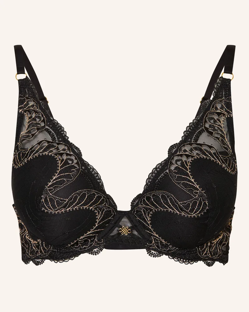 Aubade Push-Up-Bh Splendor Of Sense Mit Glitzergarn schwarz Schwarz