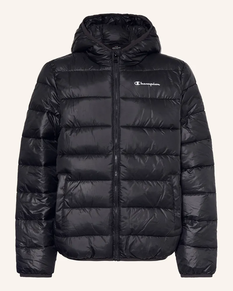 Champion Steppjacke Schwarz