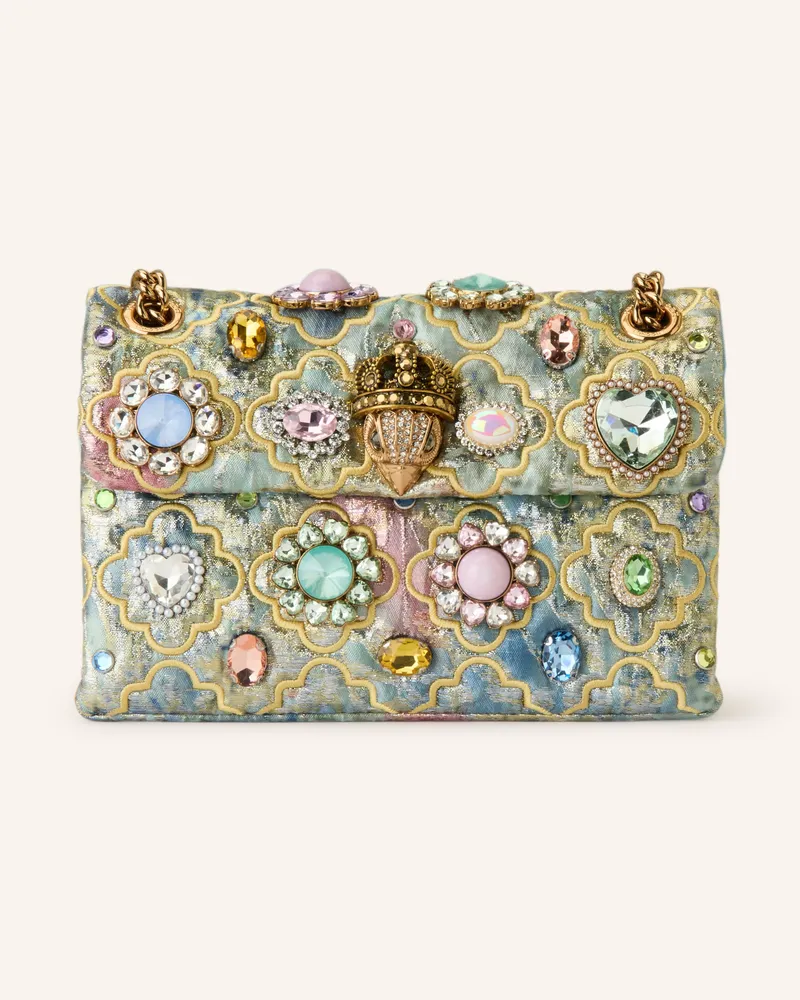 Kurt Geiger Schultertasche KENSINGTON mit Schmucksteine Mint