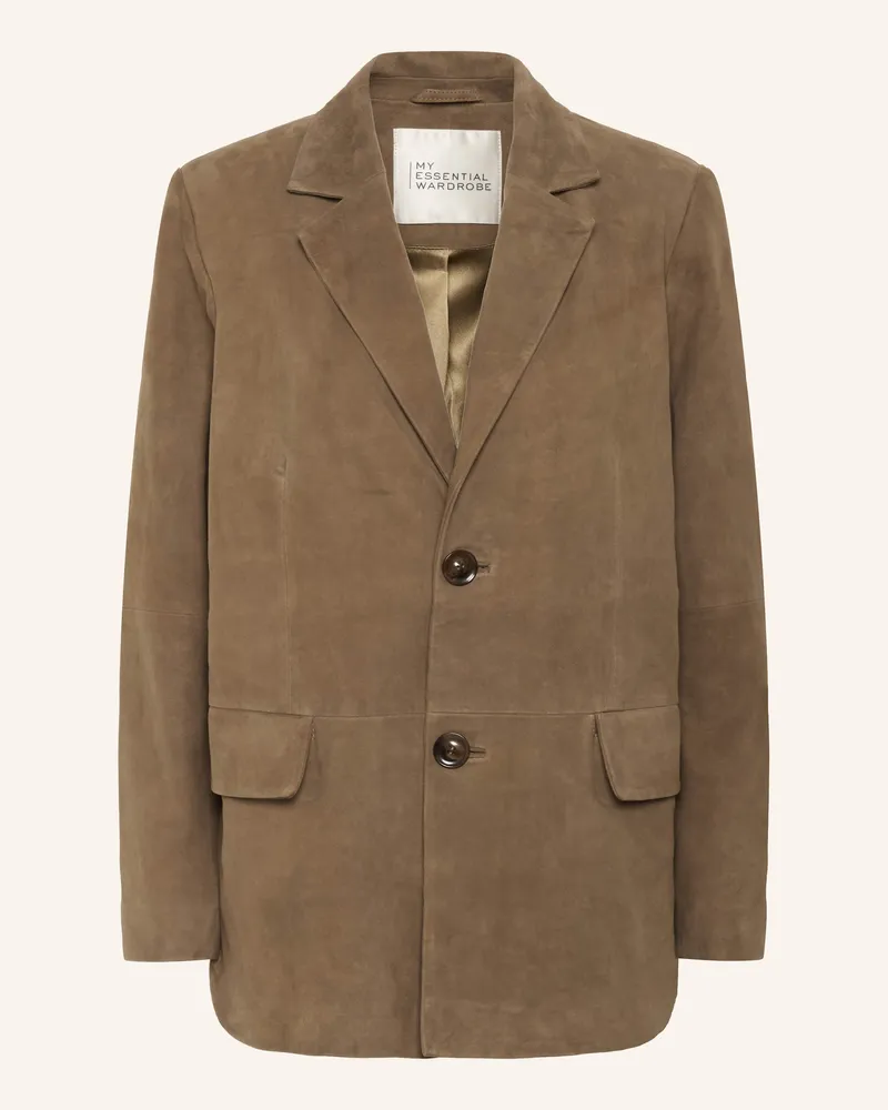 My Essential Wardrobe Lederjacke Tara braun Cognac