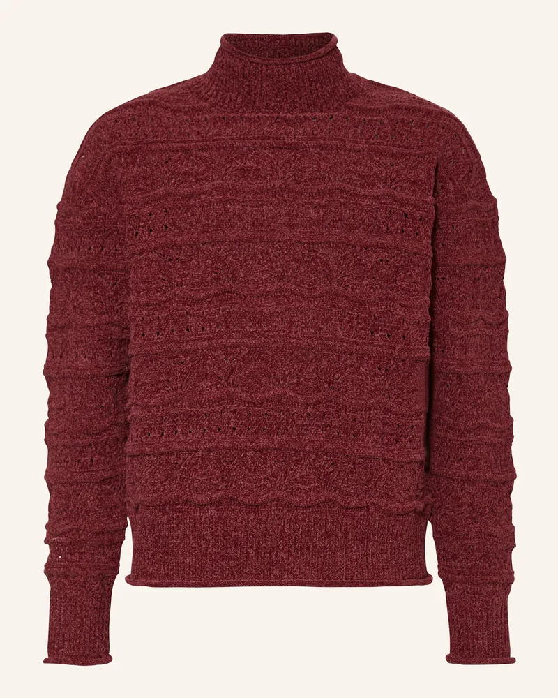 Guess Pullover rot Dunkelrot