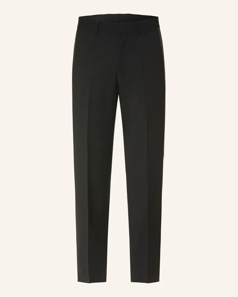 HUGO BOSS Smoking-Hose Hesten Extra Slim Fit Mit Galonstreifen schwarz 001