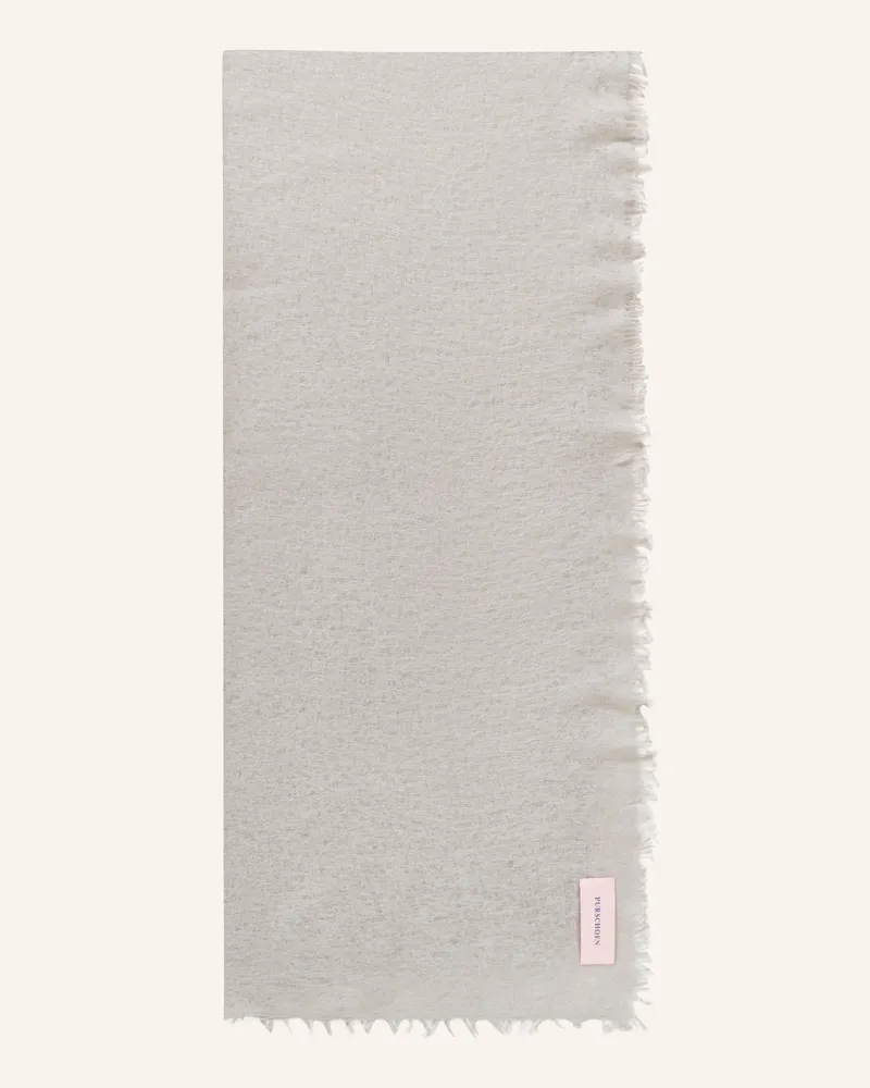 Puschoen Cashmere-Schal OMBRE Grau