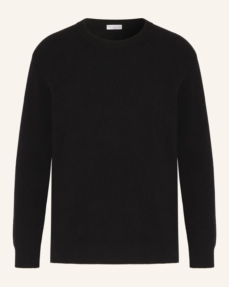 Brunello Cucinelli Cashmere-Pullover Schwarz