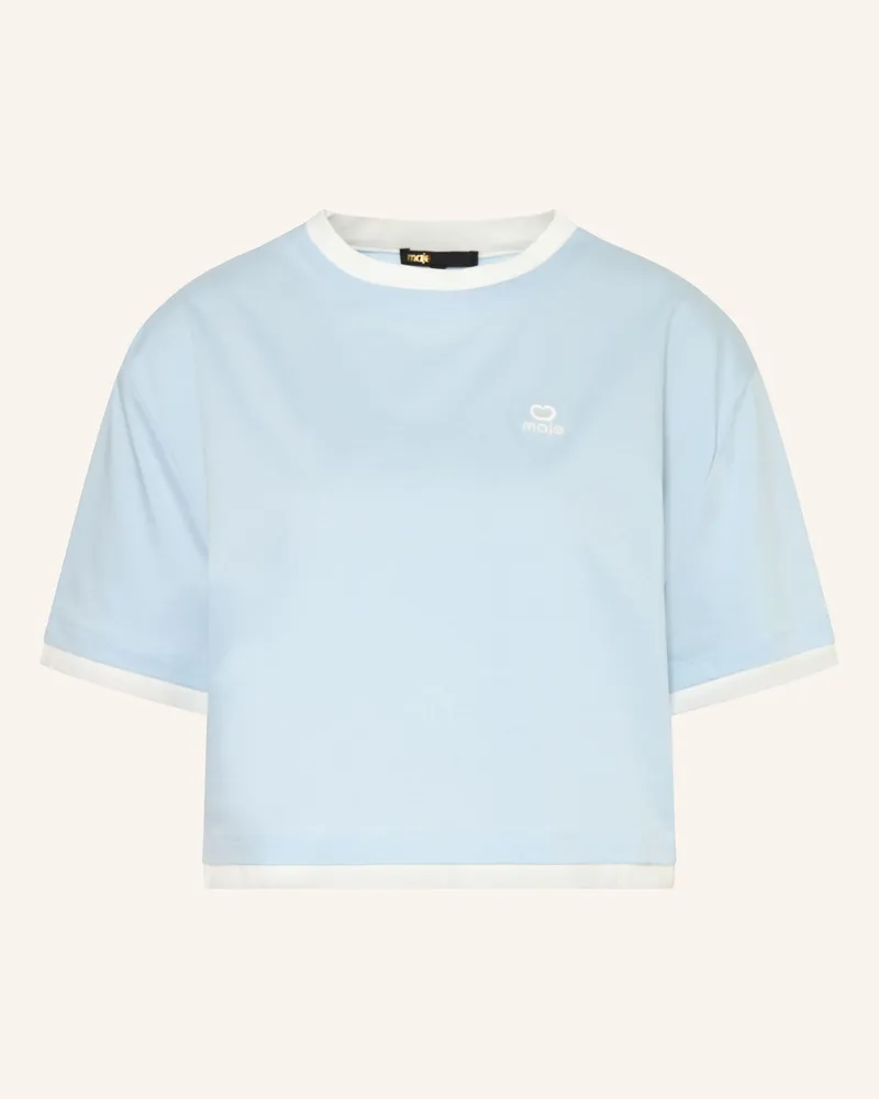 Maje T-Shirt Hellblau