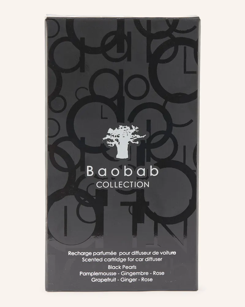 Baobab Collection Nachfüllpackung für Autoduft BLACK PEARLS Schwarz