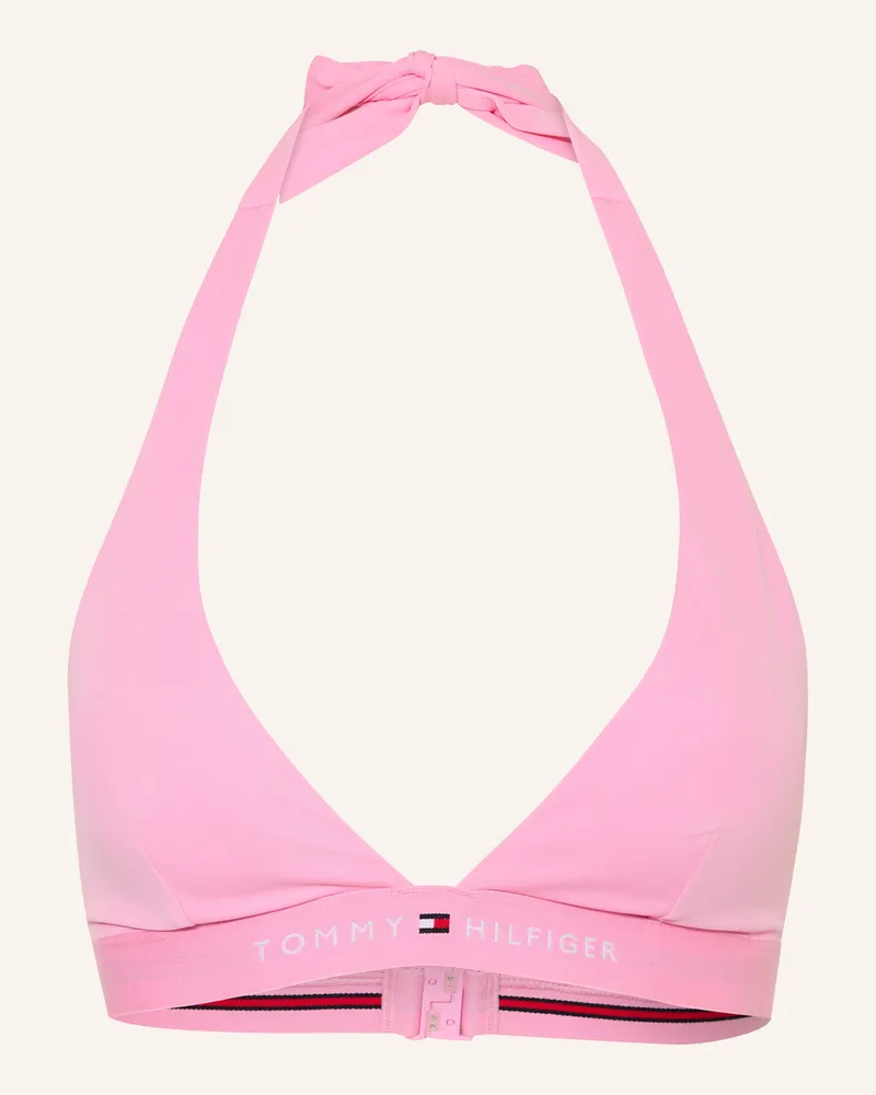 Tommy Hilfiger Neckholder-Bikini-Top Rosa