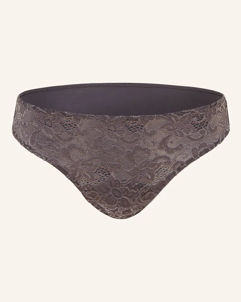 Hanro Slip MOMENTS Grau