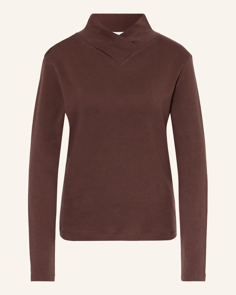 ba&sh Longsleeve MORIS Dunkelbraun