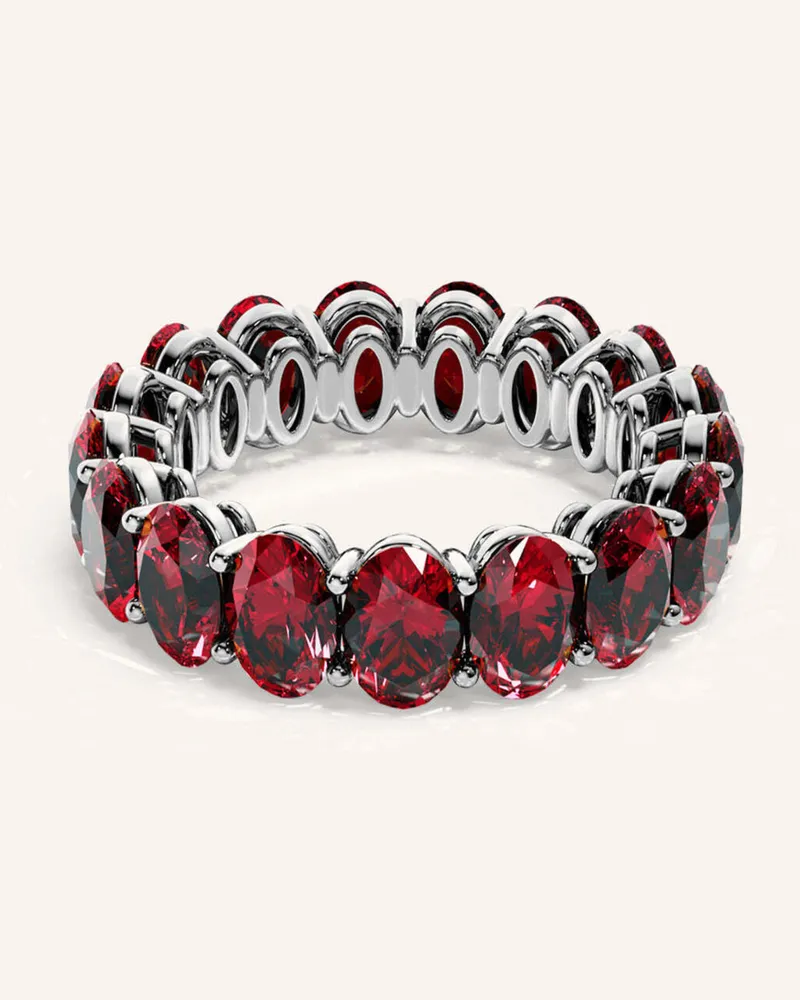 VEYNOU Ring Rouge Eternity Small Aus 14 Karat Weißgold Und 9,49ct. Rubine silber Weissgold
