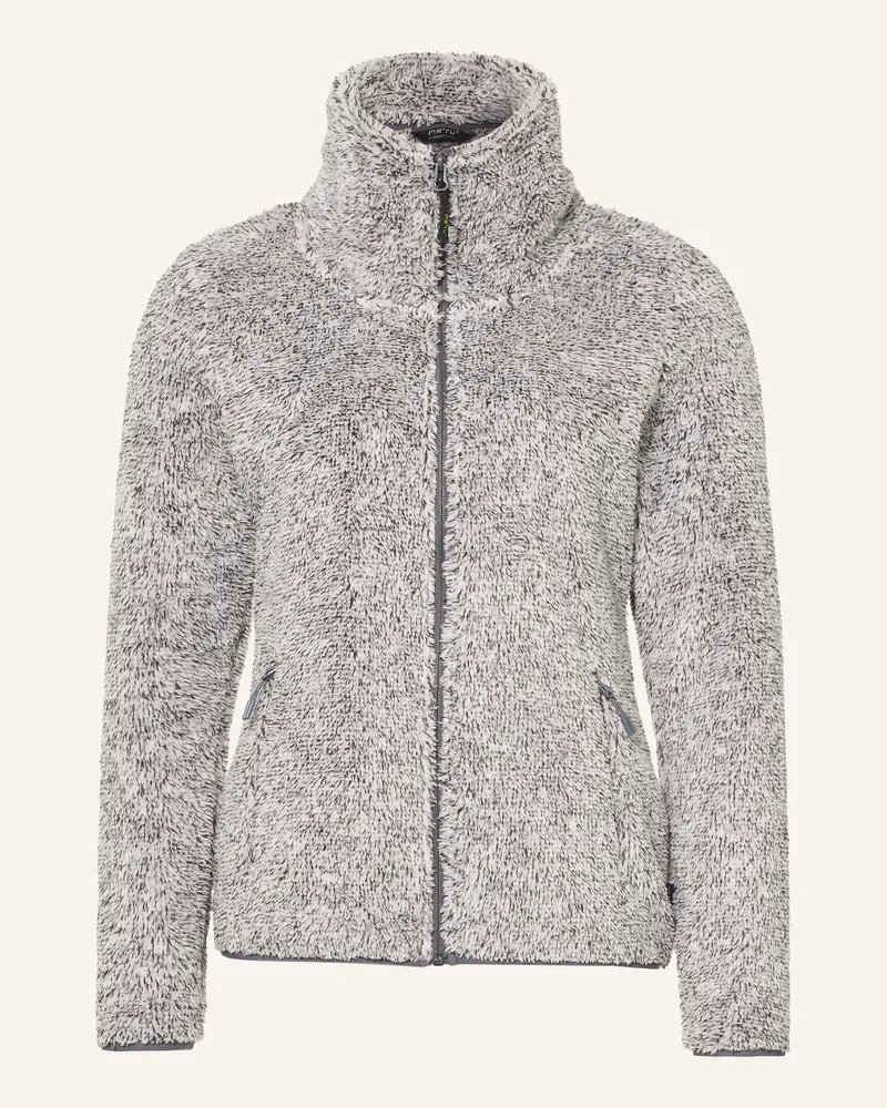 me°ru' Fleecejacke Narbonne schwarz Schwarz