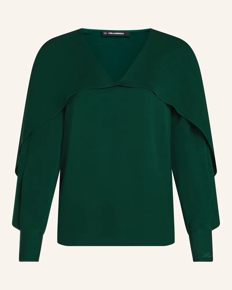 Karl Lagerfeld Bluse gruen Grün