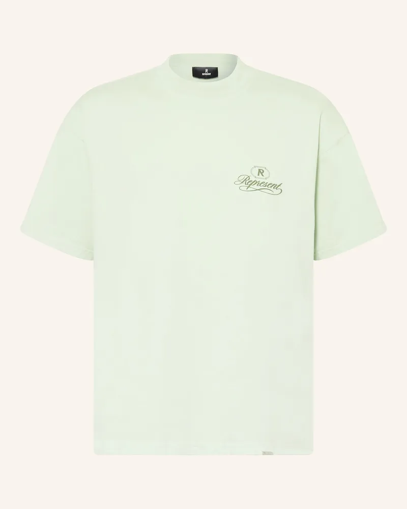 REPRESENT T-Shirt Hellgrün
