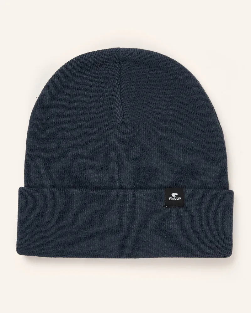 Eisbär Mütze Skater blau Dunkelblau