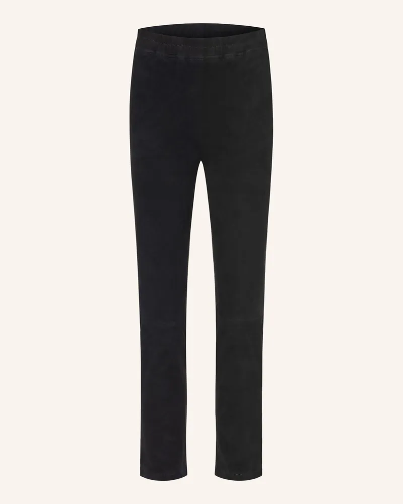 Arma 7/8-Hose Provence Aus Leder blau Dunkelblau