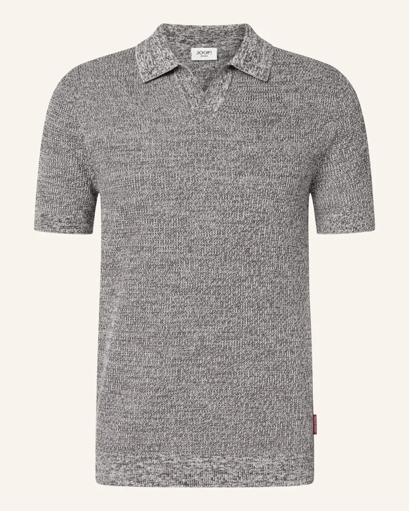 JOOP! Strick-Poloshirt ADRIANOR Dunkelbraun