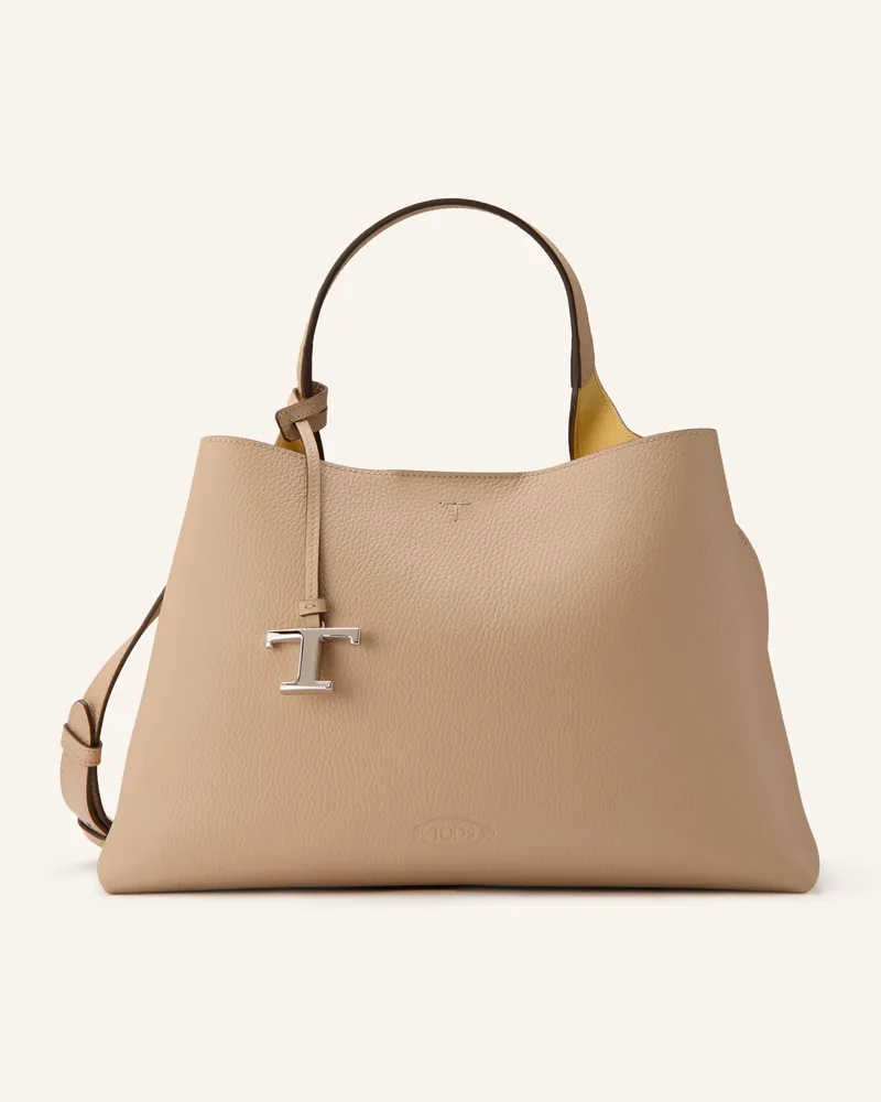 TOD'S Handtasche FLORIDA DOUBLE Hellbraun