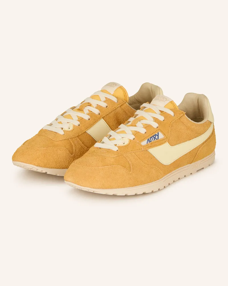 AUTRY Sneaker WINDSPIN Dunkelgelb