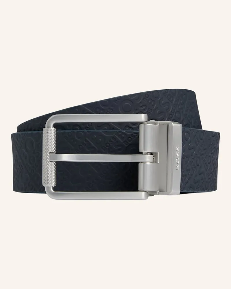 HUGO BOSS Casual Gürtel TINTIN-2_OR35_GP Blau