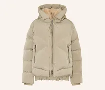 Steppjacke SNOW mit Blende