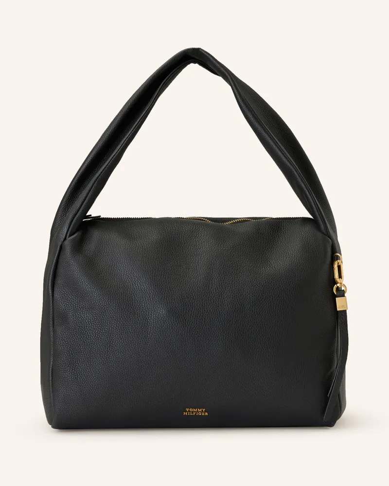 Tommy Hilfiger Schultertasche schwarz Schwarz