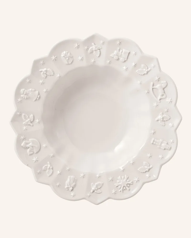 Villeroy & Boch Suppenteller Toy's Delight Royal Classic weiss Weiss